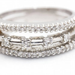 Bague DAMIANI en or bicolore et diamants d'occasion
