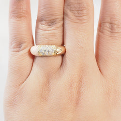 Bague Van Cleef et Arpels en or jaune et diamants