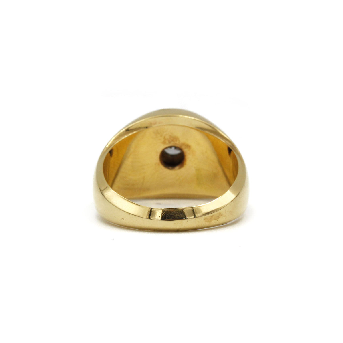 Chevalière - Or et Diamant