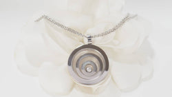 Collier Chopard Happy Spirit en or blanc et diamant