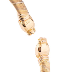 Collier Torque CARTIER "Têtes de panthère" en 3 ors
