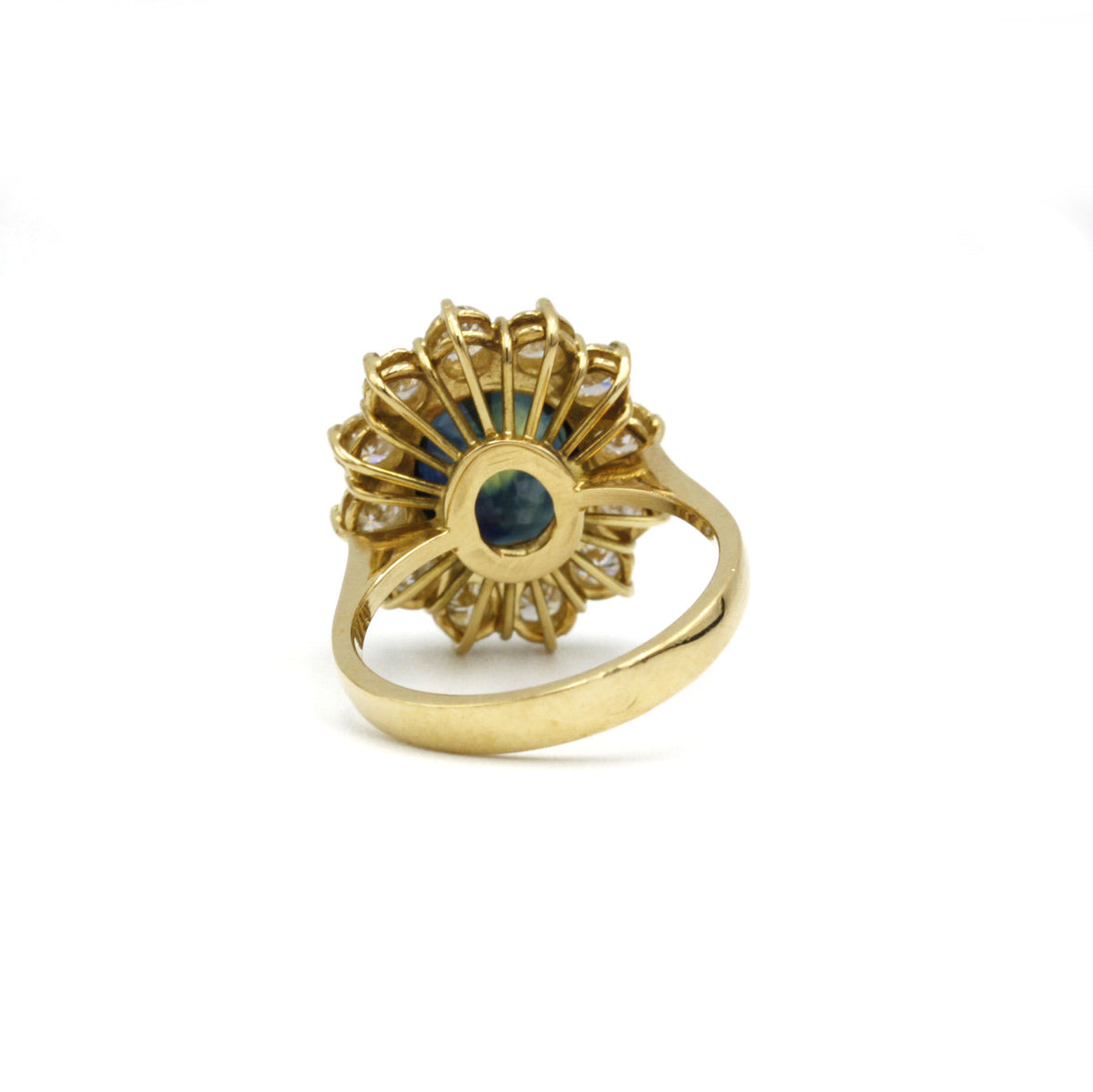 Bague - Or, Saphir & Diamants