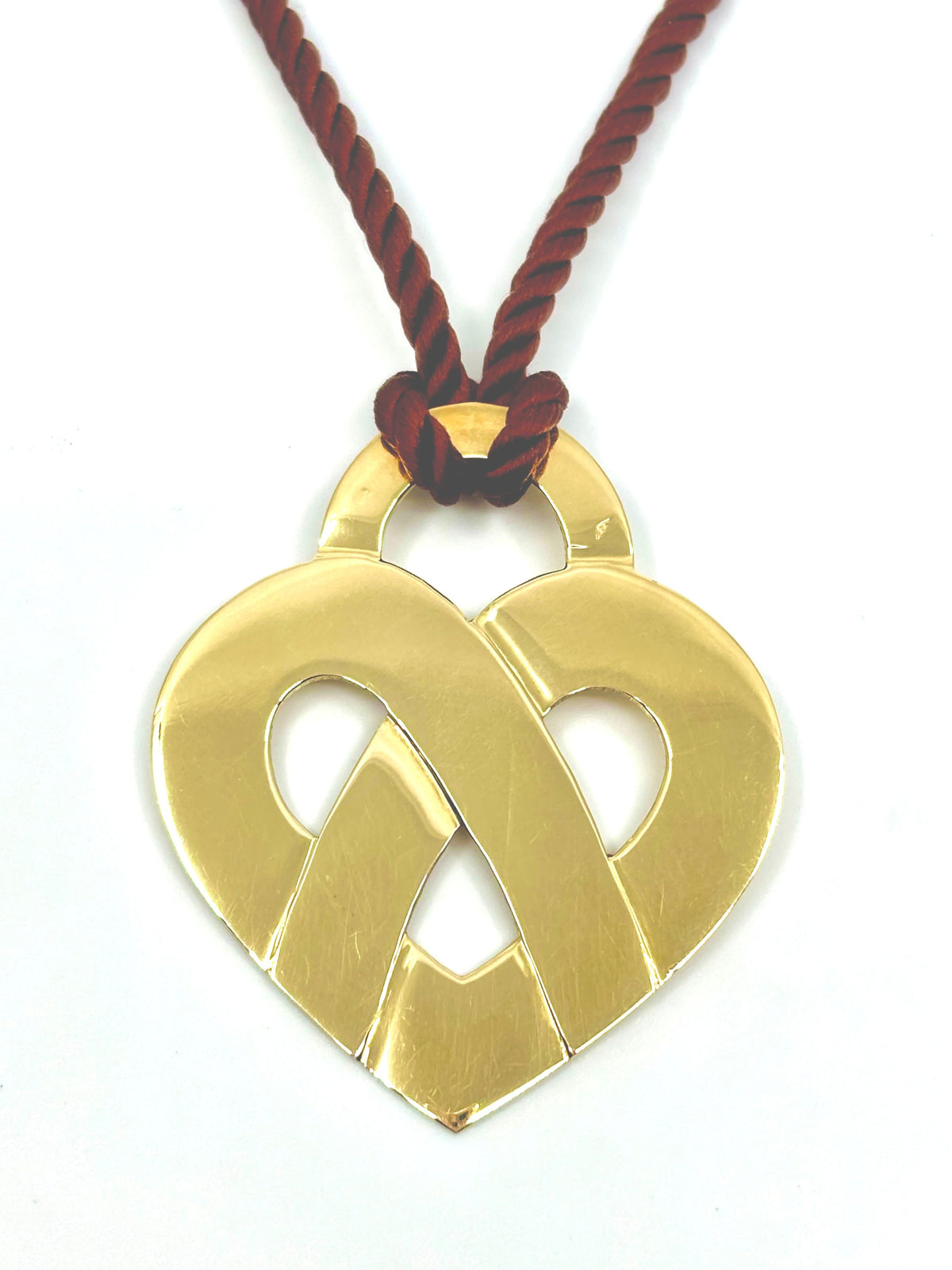 Pendentif Coeur entrelacé