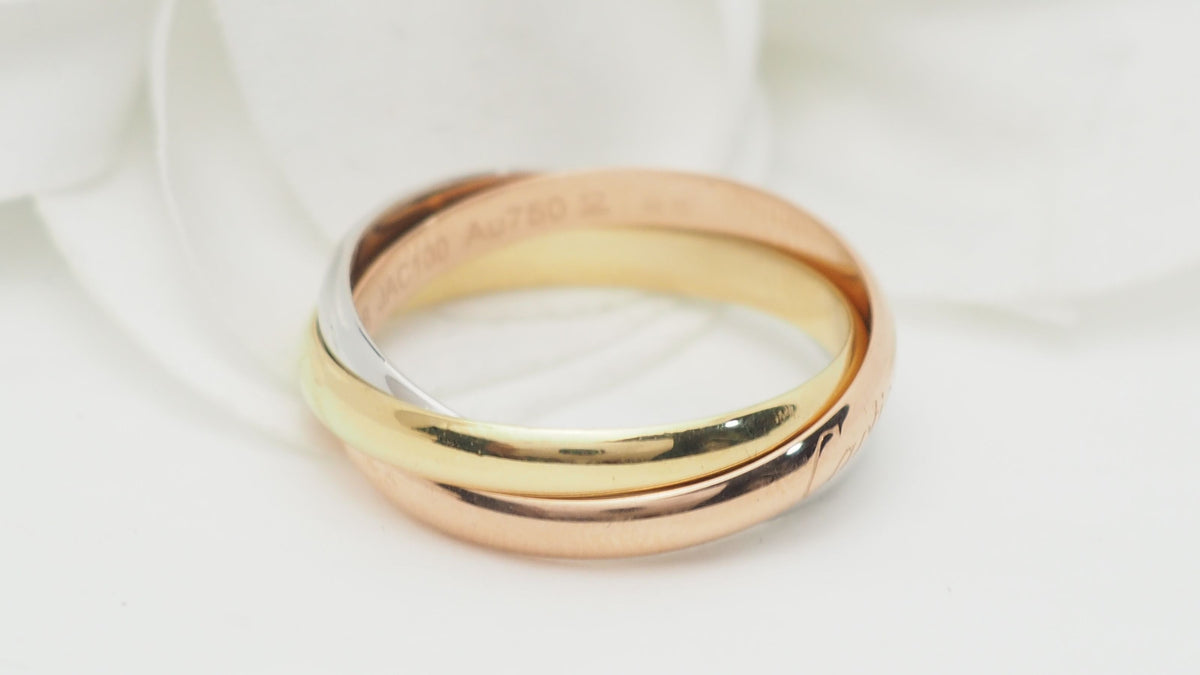 Bague Trinity 3 ors de Cartier