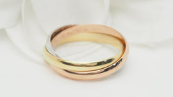 Bague Trinity 3 ors de Cartier
