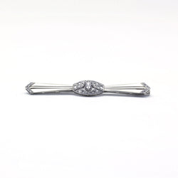 Broche - Or, Platine et Diamants