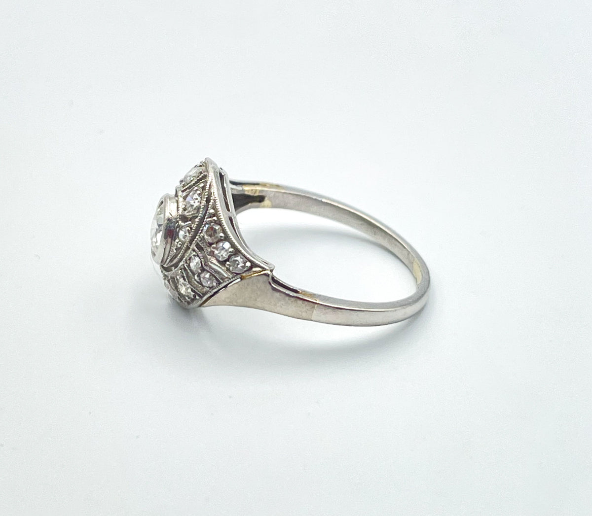 Bague Art Déco Diamants