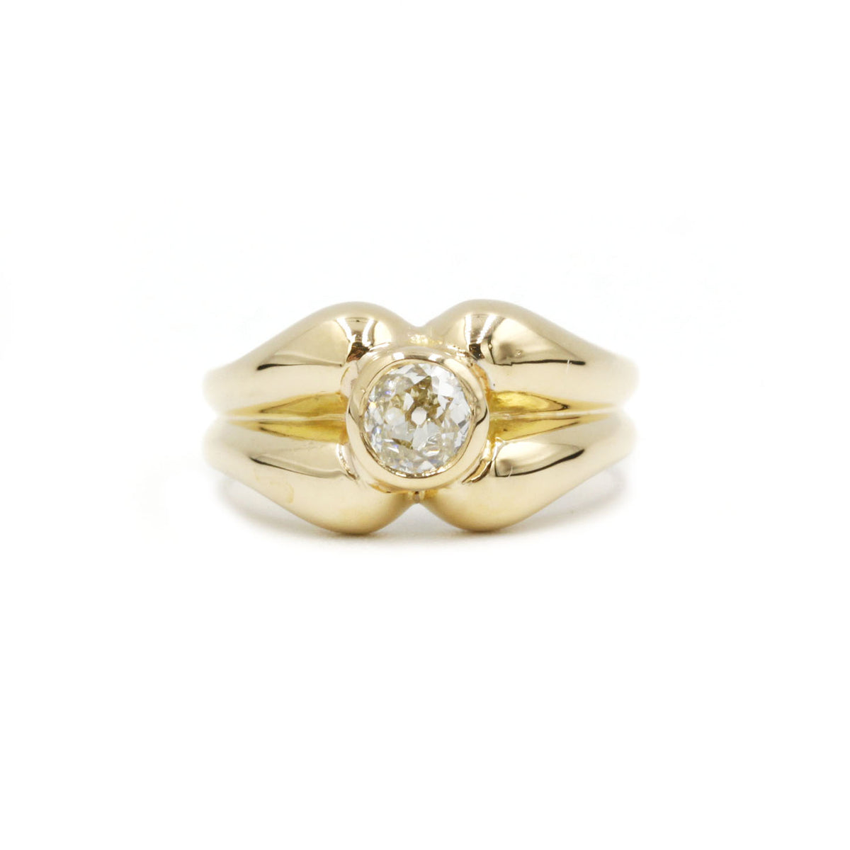 Bague - Or Et Diamant