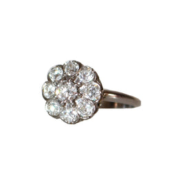 Bague Marguerite Diamants 1930