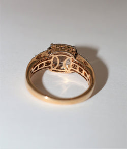Bague Or Rose Morganite