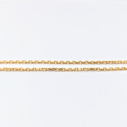 Collier cœur en or jaune