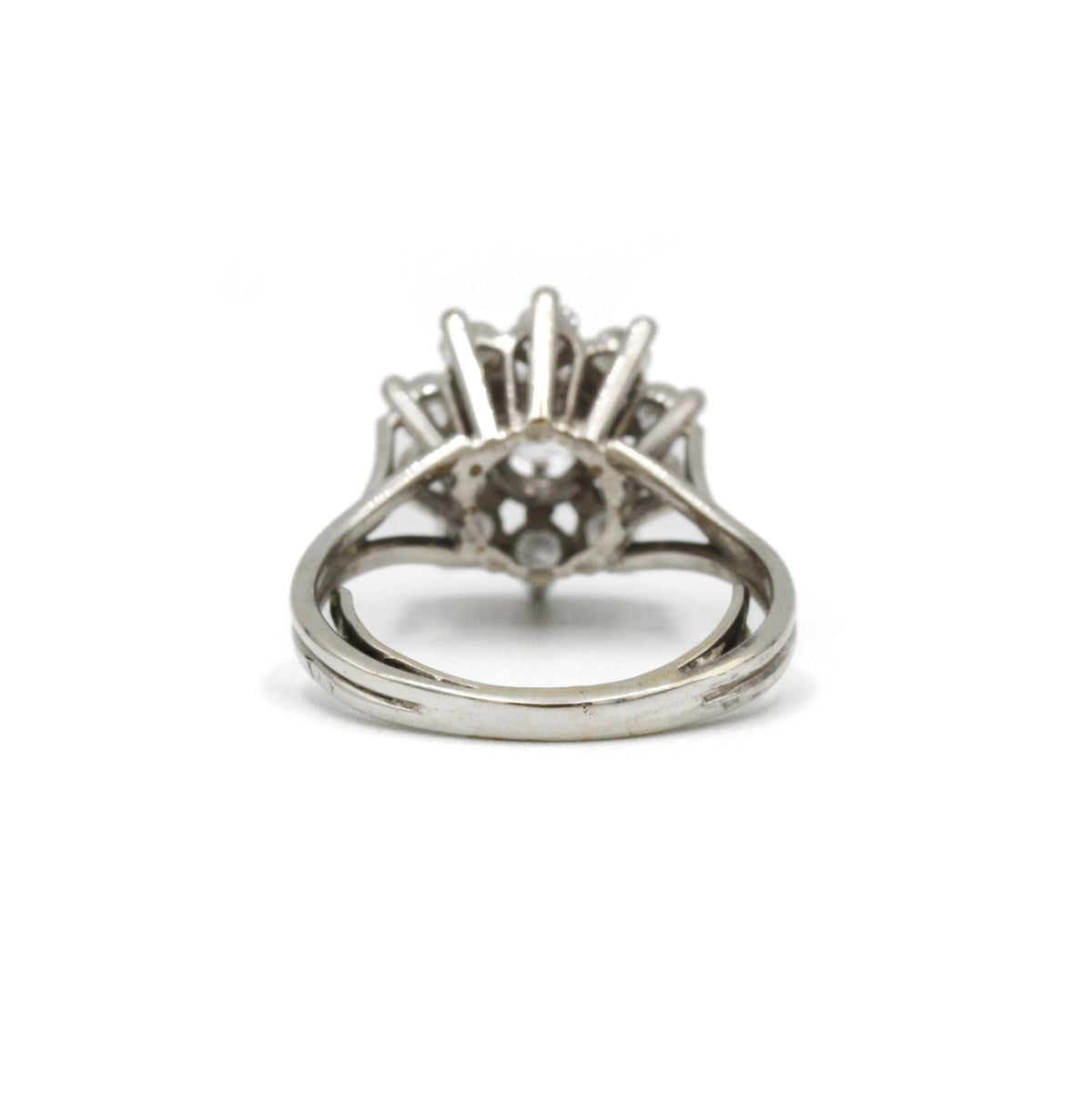 Bague - Or, Platine & Diamants