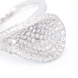 Bague en diamant Paveè. Deuxième main