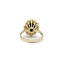 Bague - Or, Saphir & Diamants