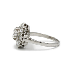 Bague - Platine & Diamants