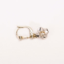 Boucles d'oreilles Dormeuses Art Déco diamants en or