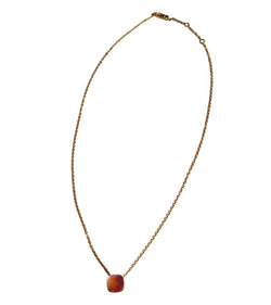 Collier POMELLATO Nudo Classic en or rose et quartz rose