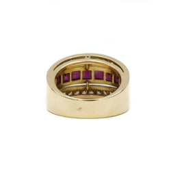 Bague - Or, Rubis & Diamants
