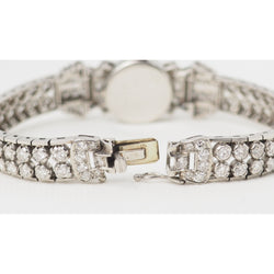 Montre ancienne en or platine et diamants