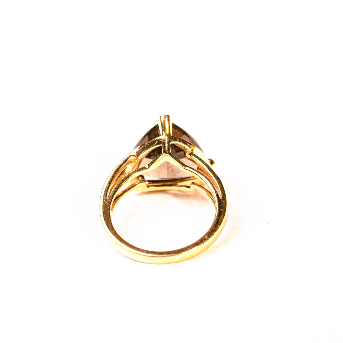 Bague MAUBOUSSIN "Mes Couleurs à Toi" quartz fumé en or jaune