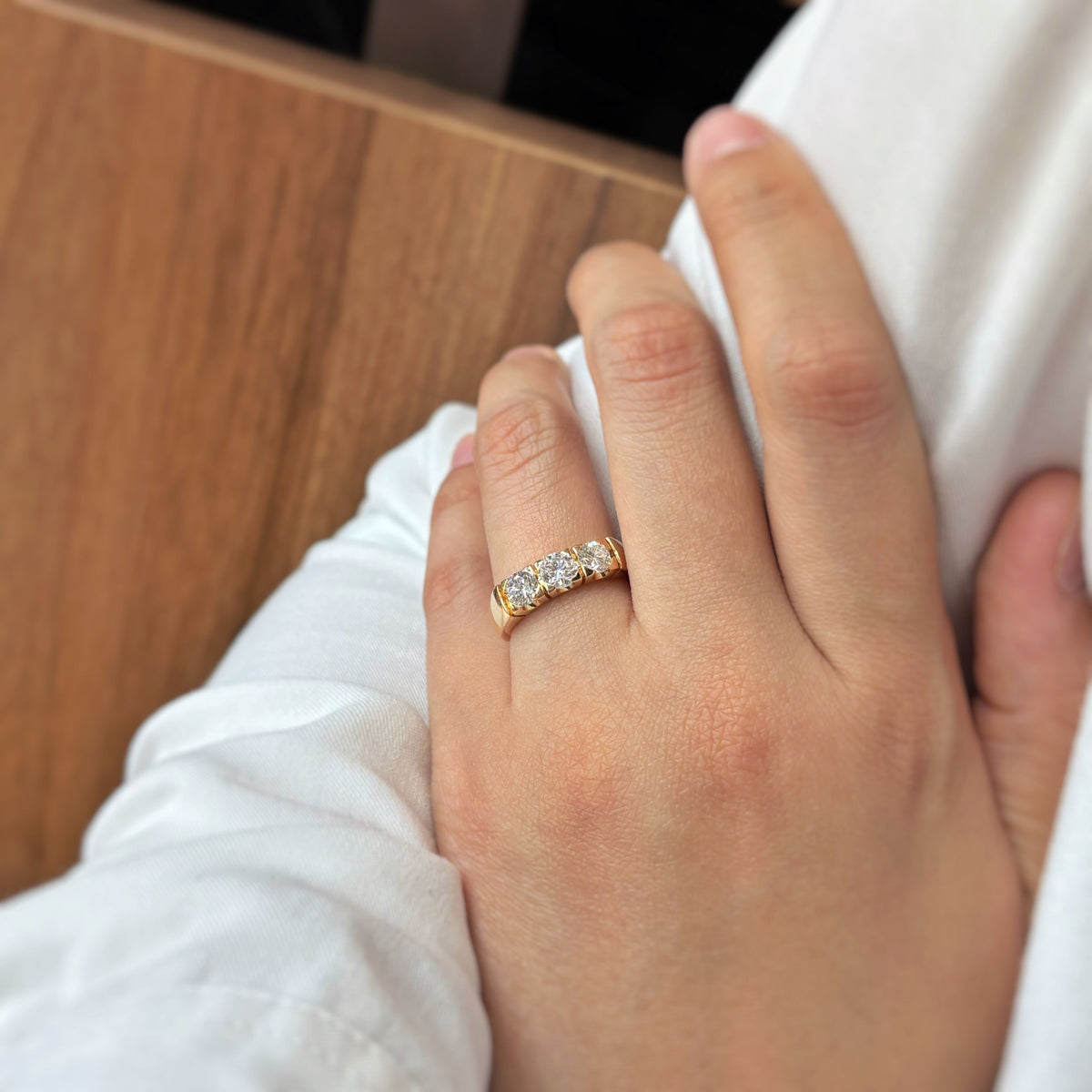 Bague - Or & Diamants