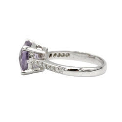 Bague - Or, Diamants, Améthyste