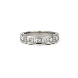 Demi-Alliance - Platine & Diamants