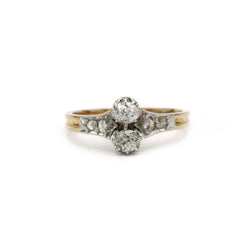 Bague - Or Et Diamants