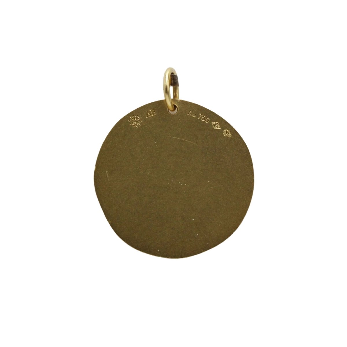 Médaille ARTHUS BERTRAND "L'éclipse" en or jaune - Castafiore
