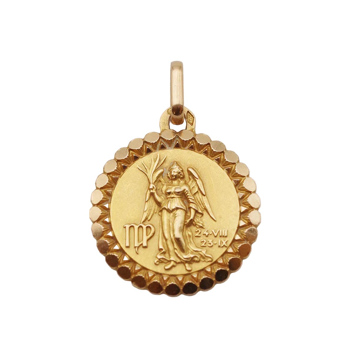Médaille CHARLES PERROUD en or jaune - Castafiore