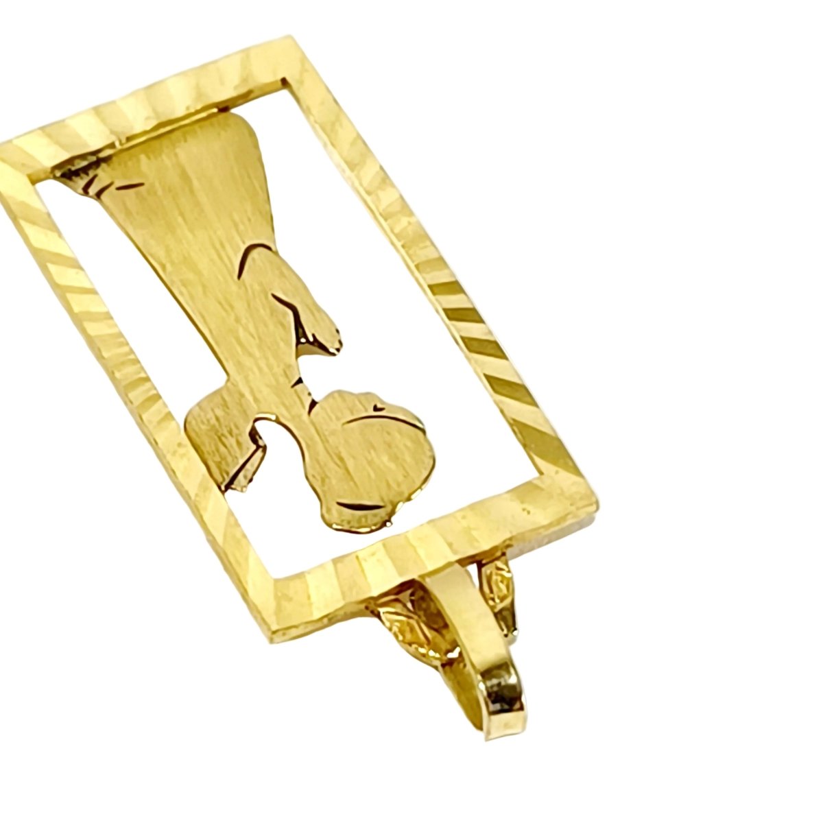 Médaille en or champagne - Castafiore