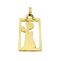 Médaille en or champagne - Castafiore
