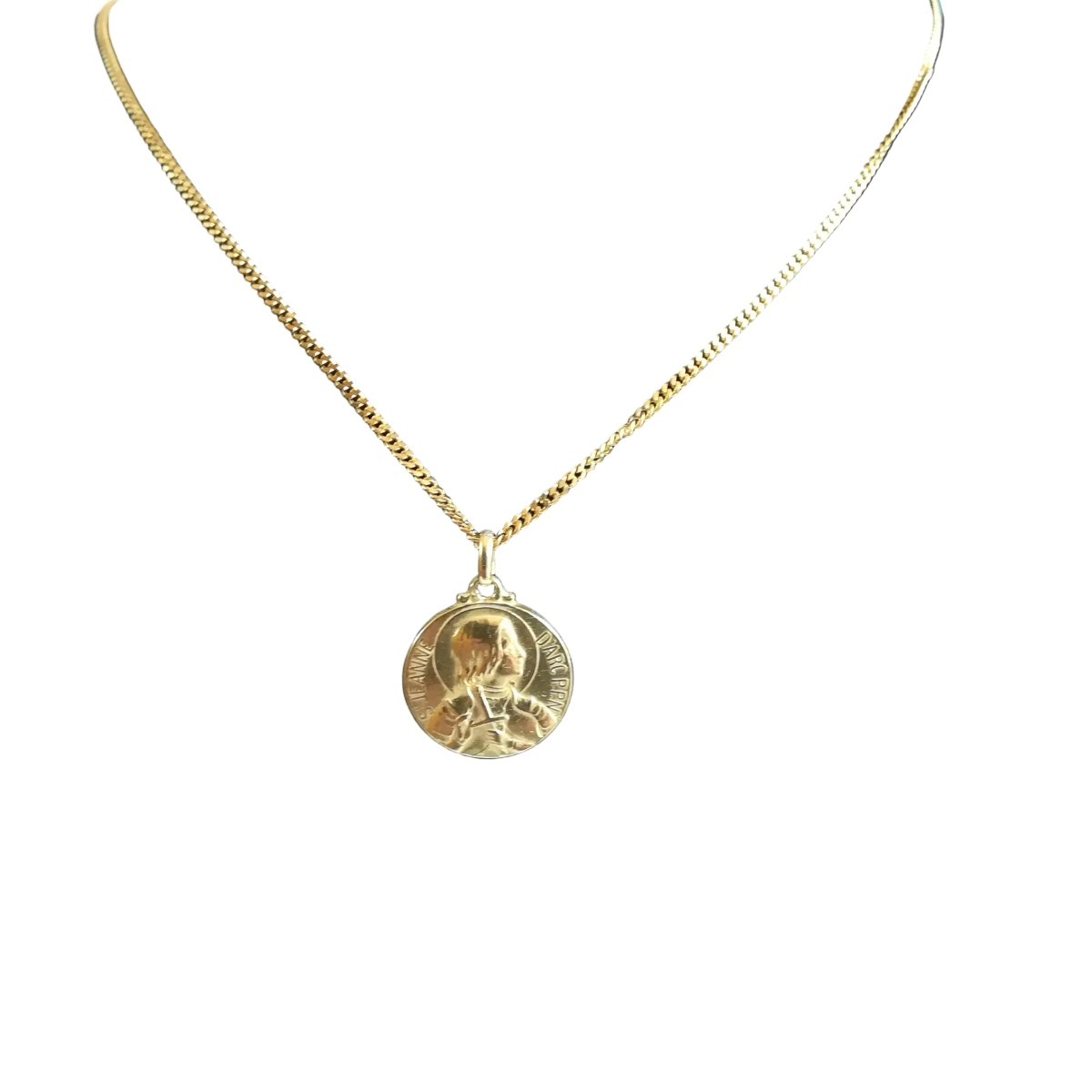 Médaille en or jaune - Castafiore