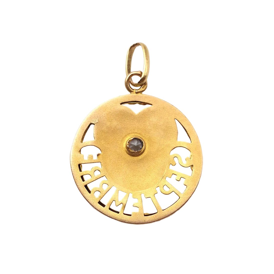 Médaille en or jaune - Castafiore