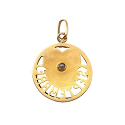 Médaille en or jaune - Castafiore