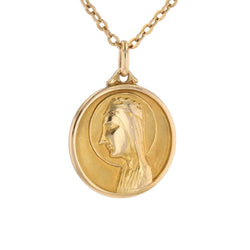 Médaille en or jaune - Castafiore