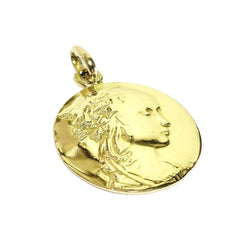 Médaille en or jaune - Castafiore