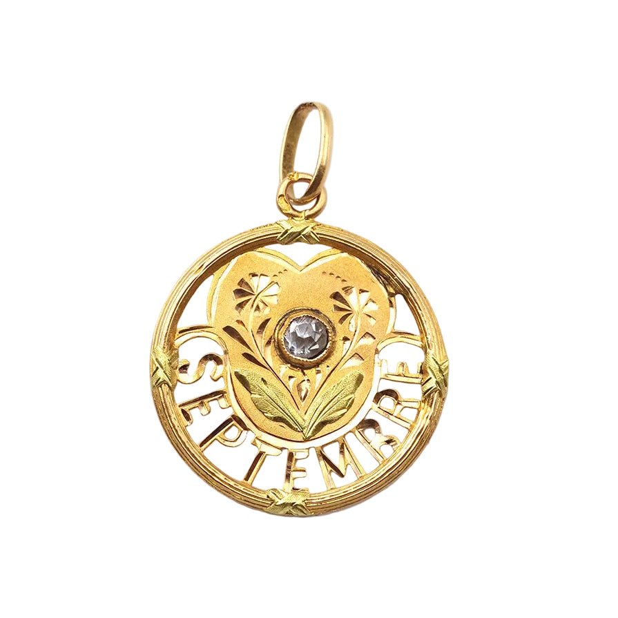 Médaille en or jaune - Castafiore