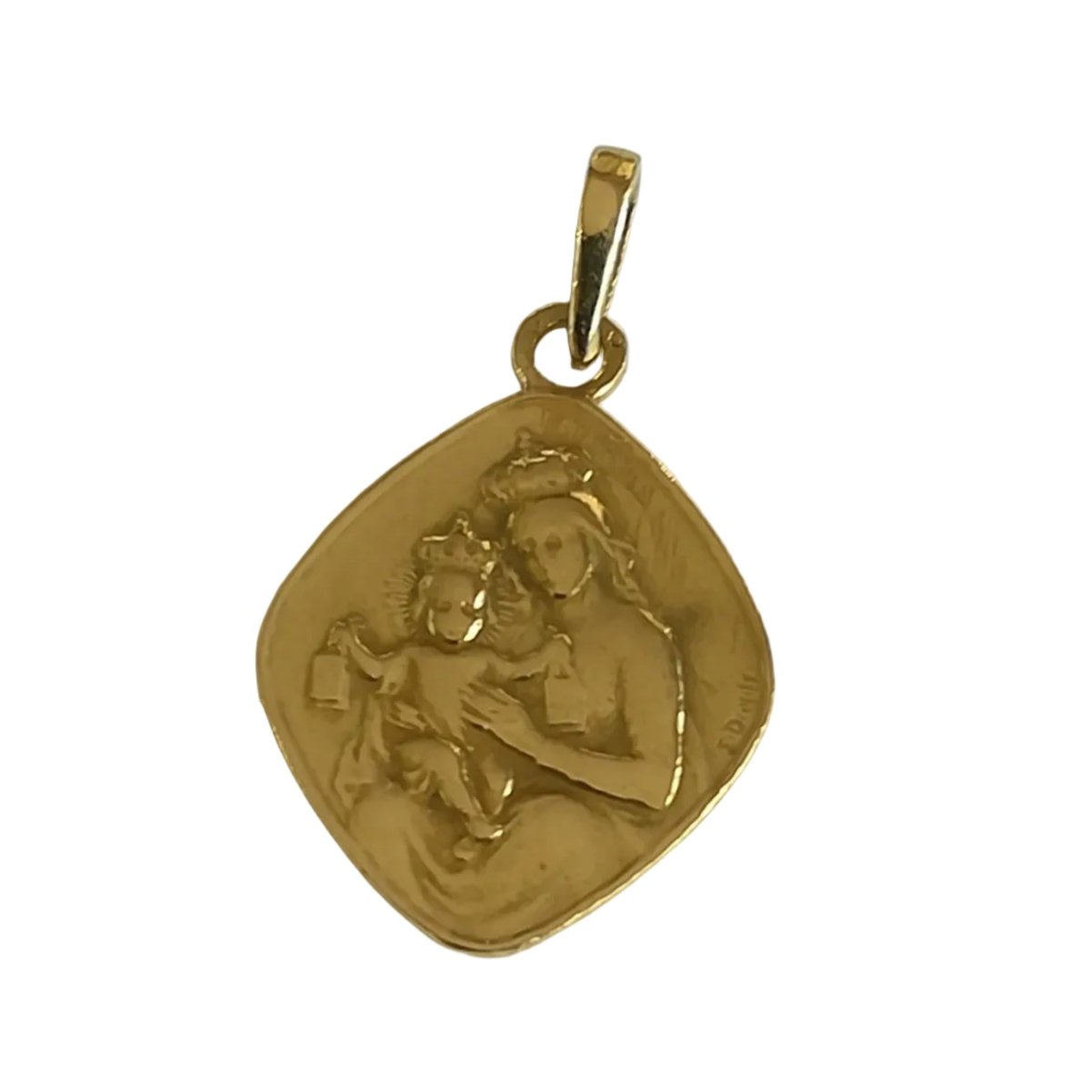 Médaille en or jaune - Castafiore