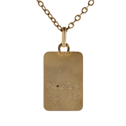 Médaille en or jaune - Castafiore