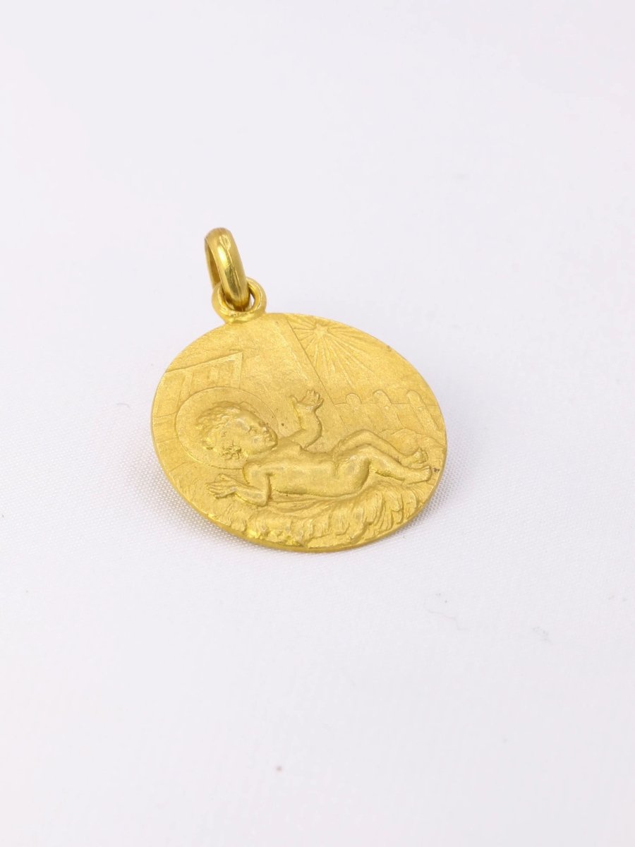 Médaille en or jaune - Castafiore