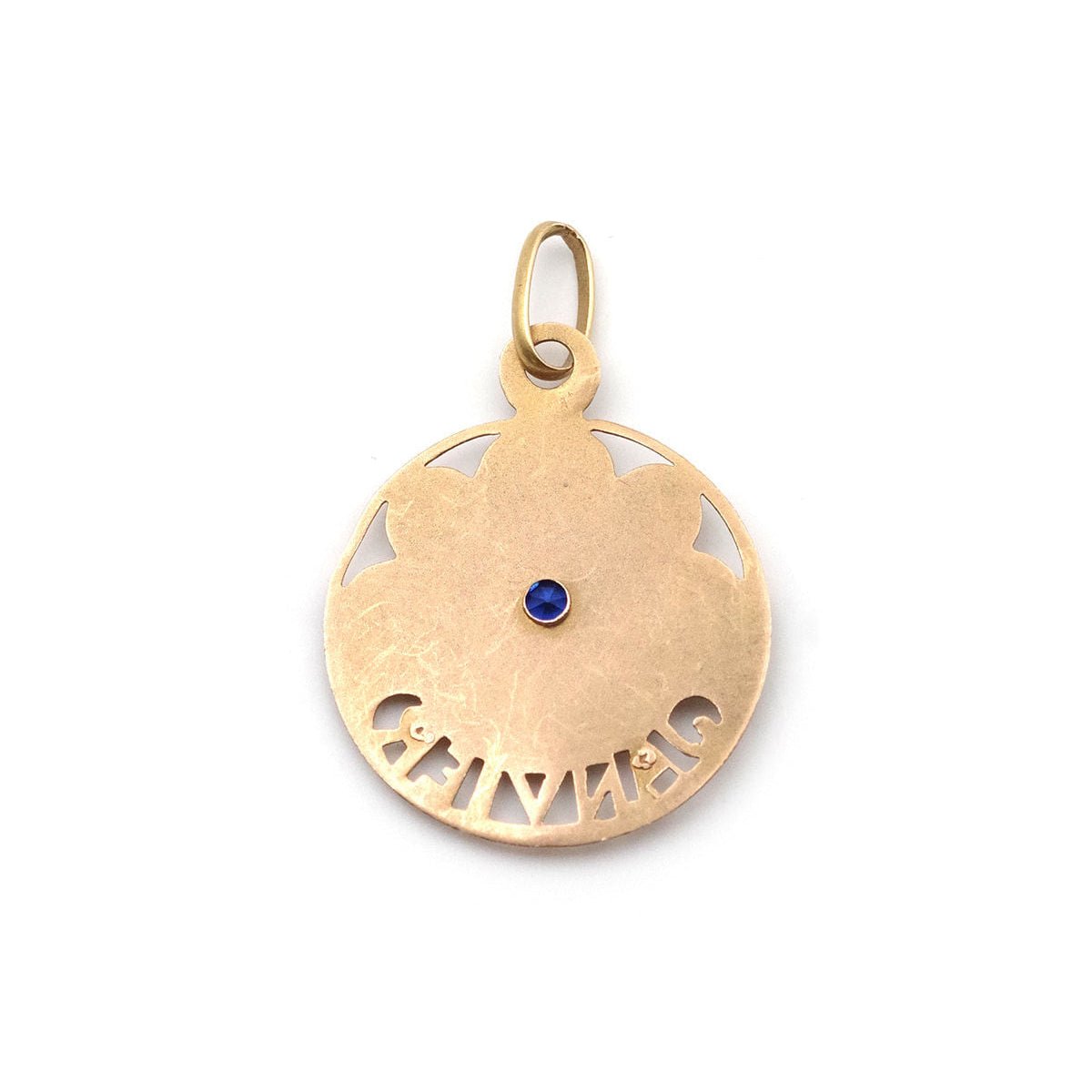 Médaille en or jaune - Castafiore