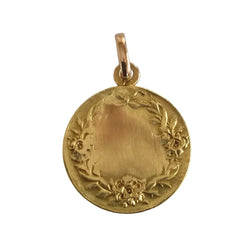 Médaille en or jaune - Castafiore