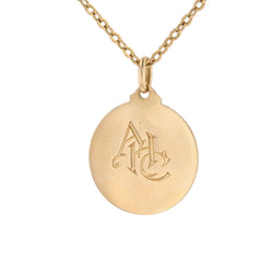 Médaille en or jaune - Castafiore