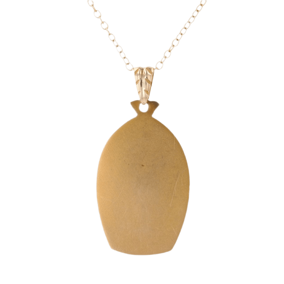 Médaille en or jaune - Castafiore