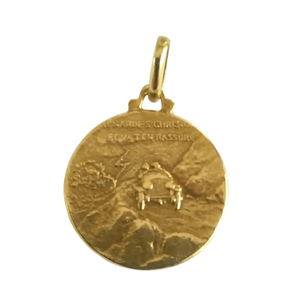 Médaille en or jaune - Castafiore