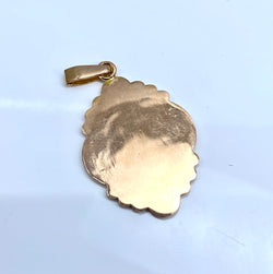 Médaille en or jaune - Castafiore