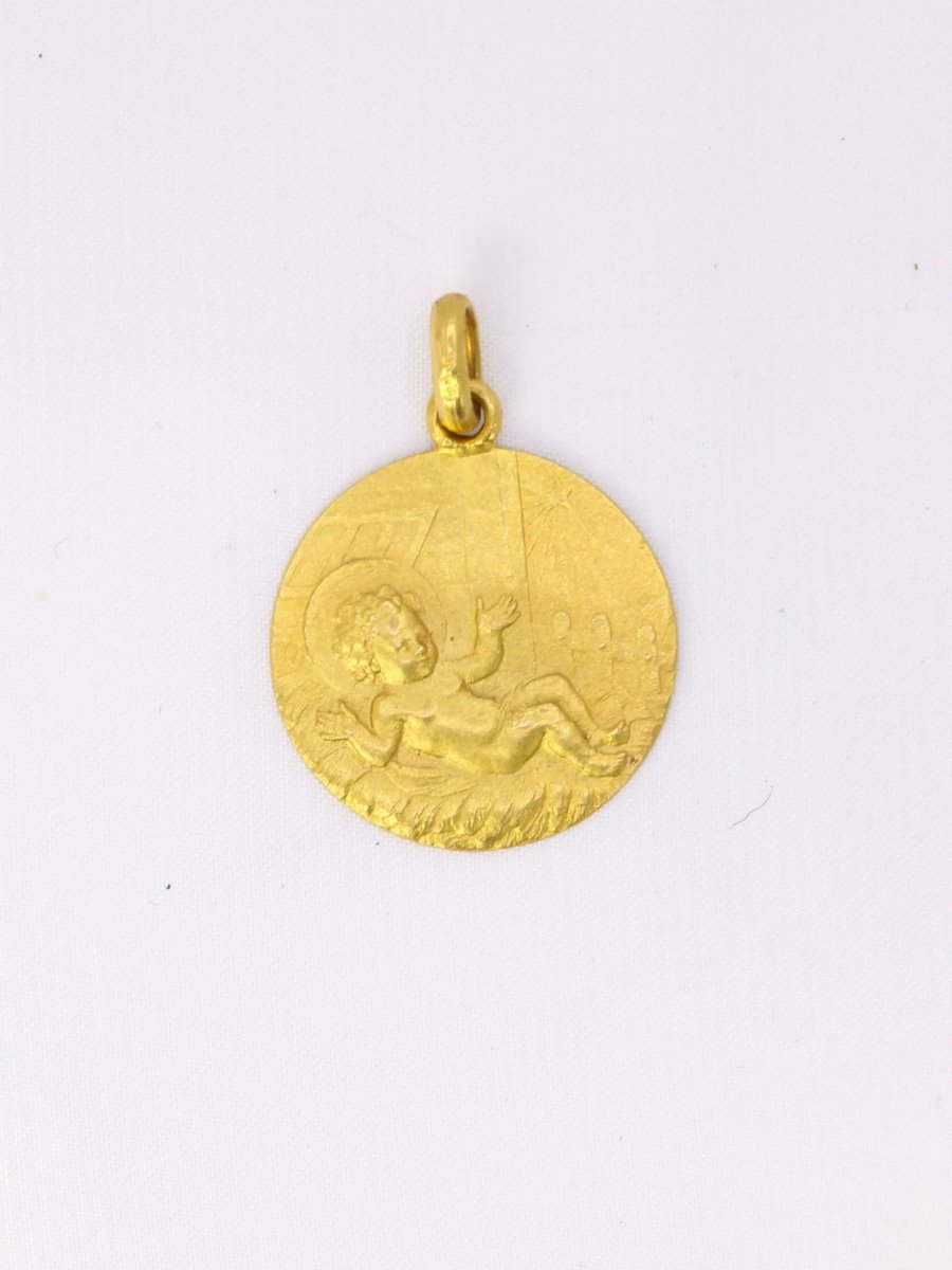 Médaille en or jaune - Castafiore