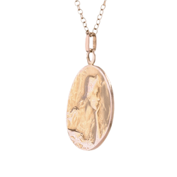 Médaille en or rose - Castafiore