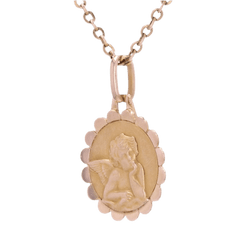 Médaille en or rose - Castafiore